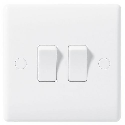 BG 842 2gang 2way 10A lightswitch