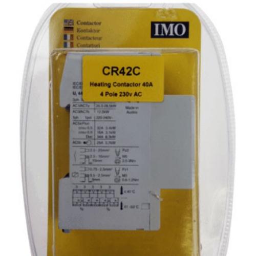 IMO Heating Contactor 40A  4 Pole Modular