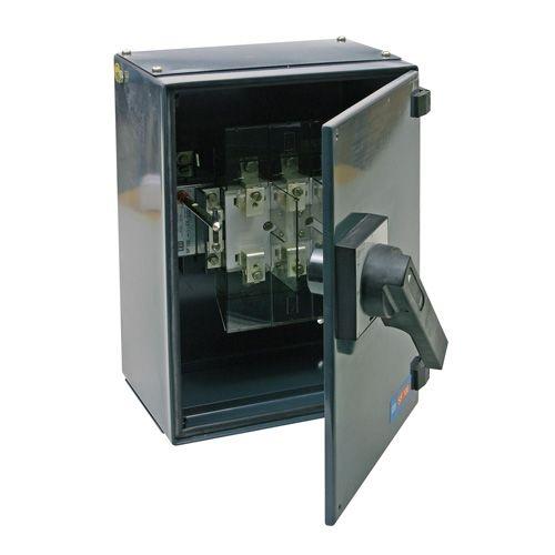 63A Switch Fuse TPN Grey